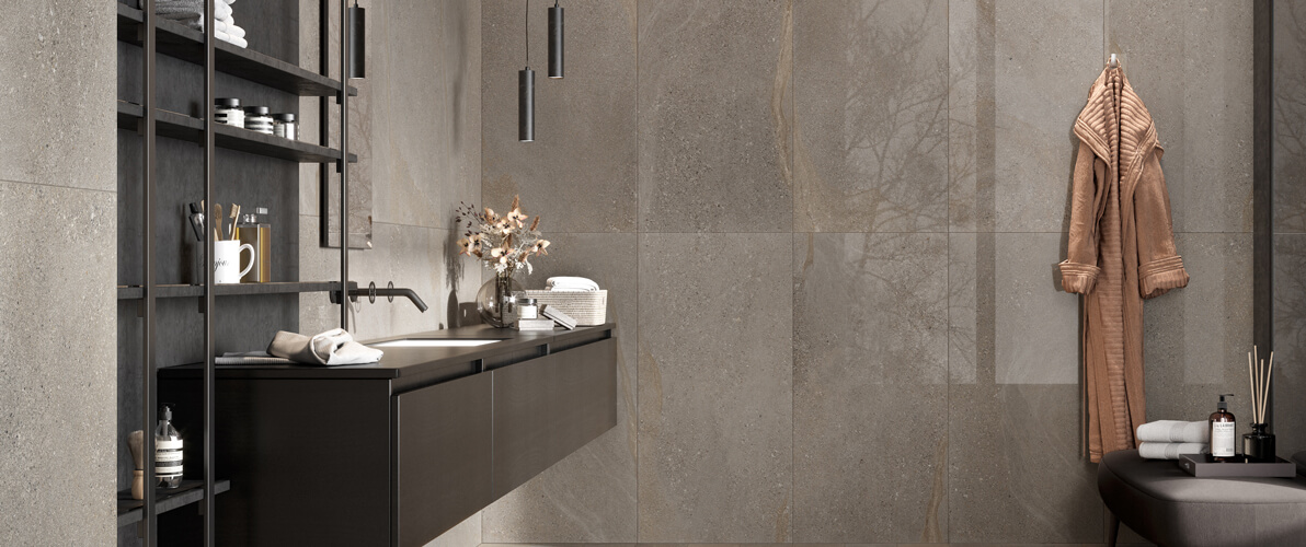 suspicious data routine Stone effect wall tiles | Buy now online | Brands: Ceramica Rondine